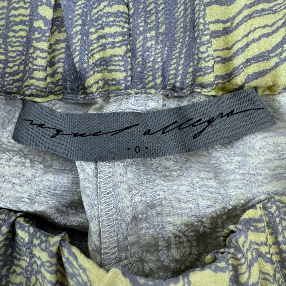 Raquel Allegra Fez Pant in Yellow Lavender - Picture 8 of 10